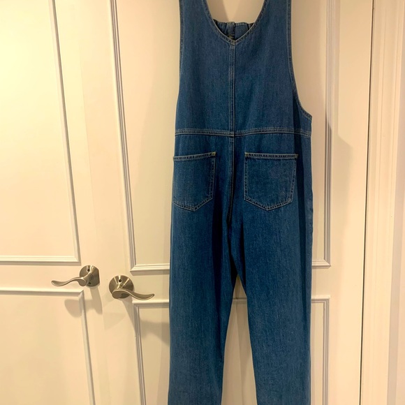 M.i.h. Jeans - women’s fashion overalls - Medium Denim color, front-zip - Picture 4 of 5